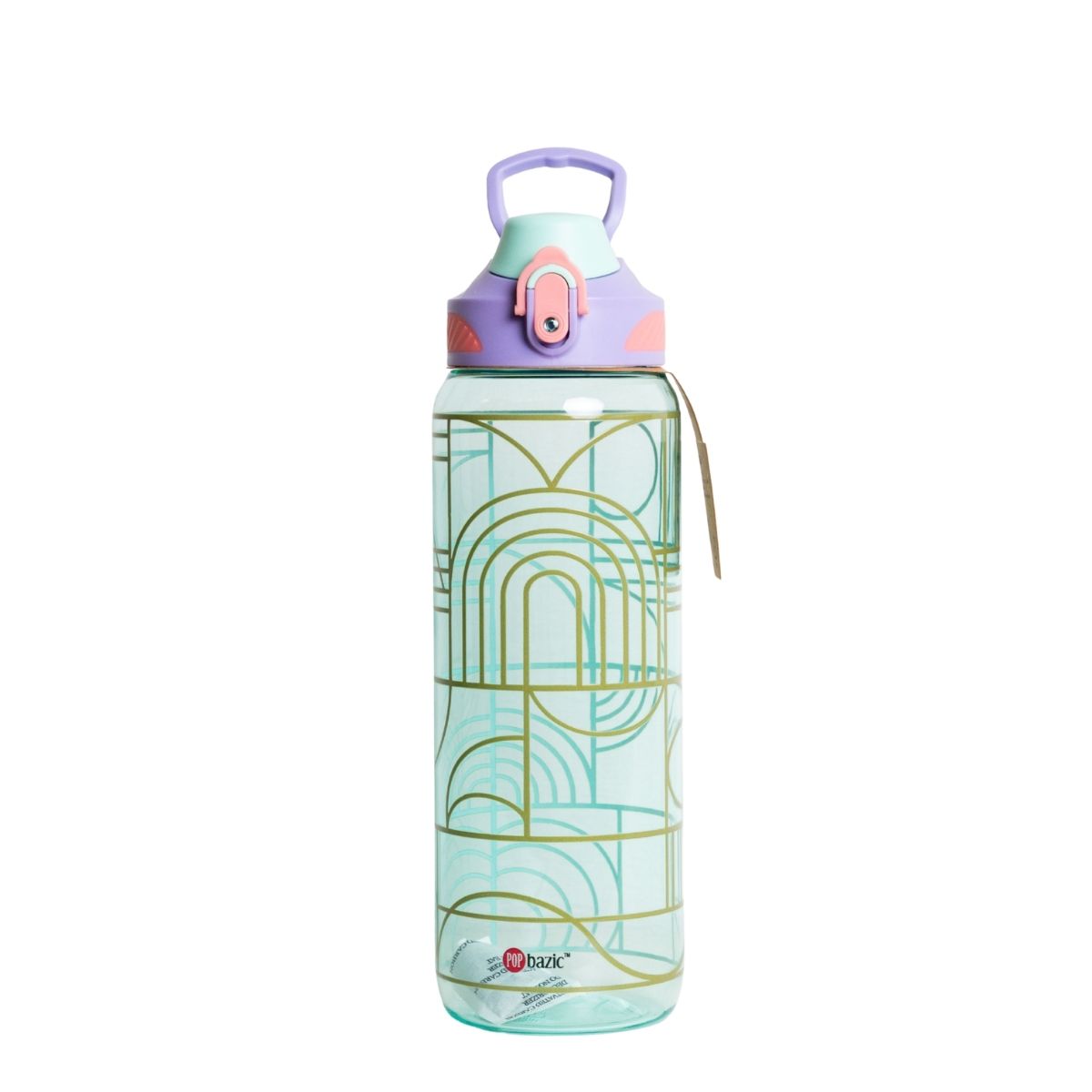 Pop Bazic Tritan Water Bottle – Green