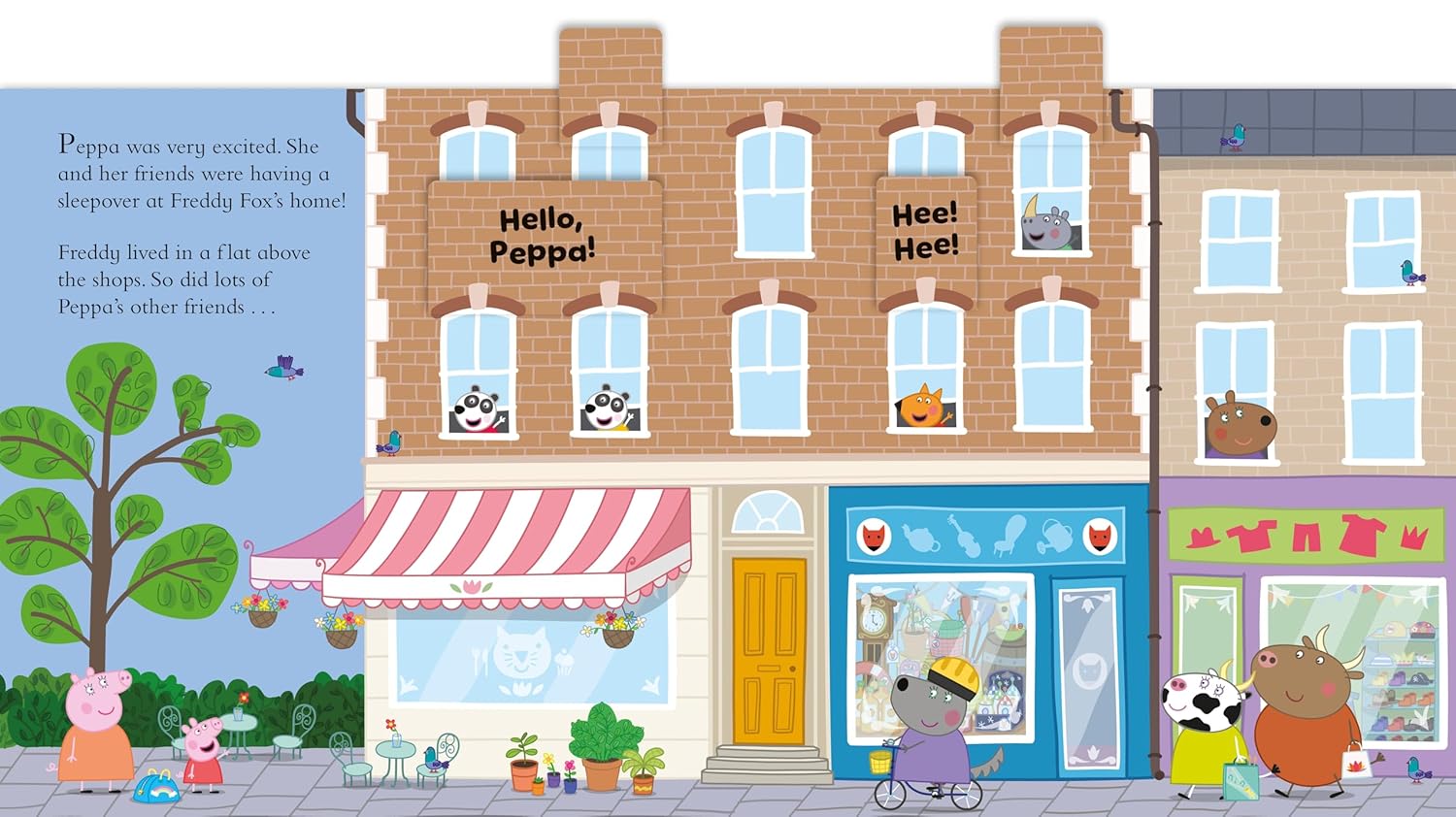 Peppa Pig: Peppa's Sleepover Fun (Paperback)
