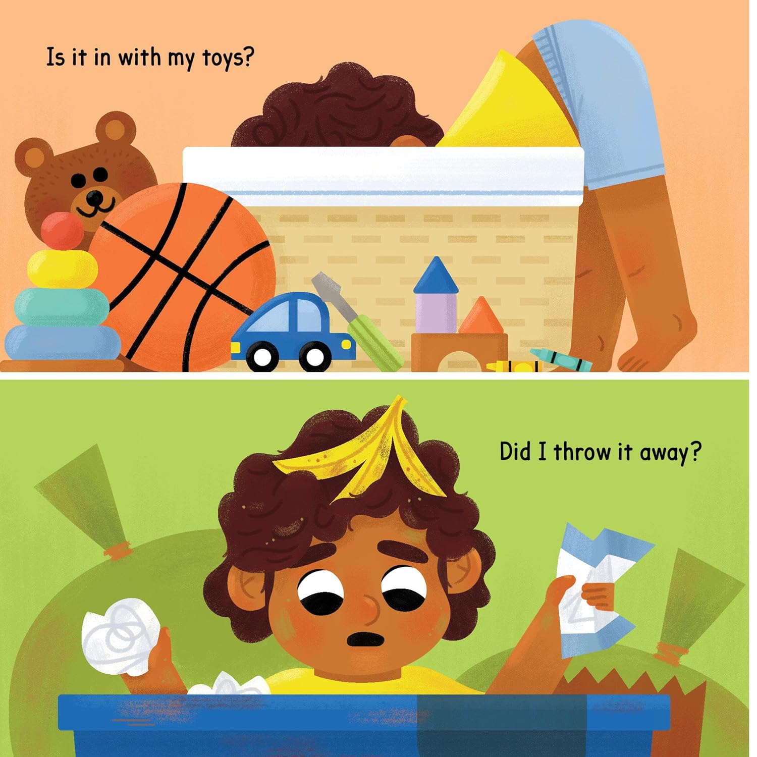 I Cannot Find My Belly Button! (Board Book)
