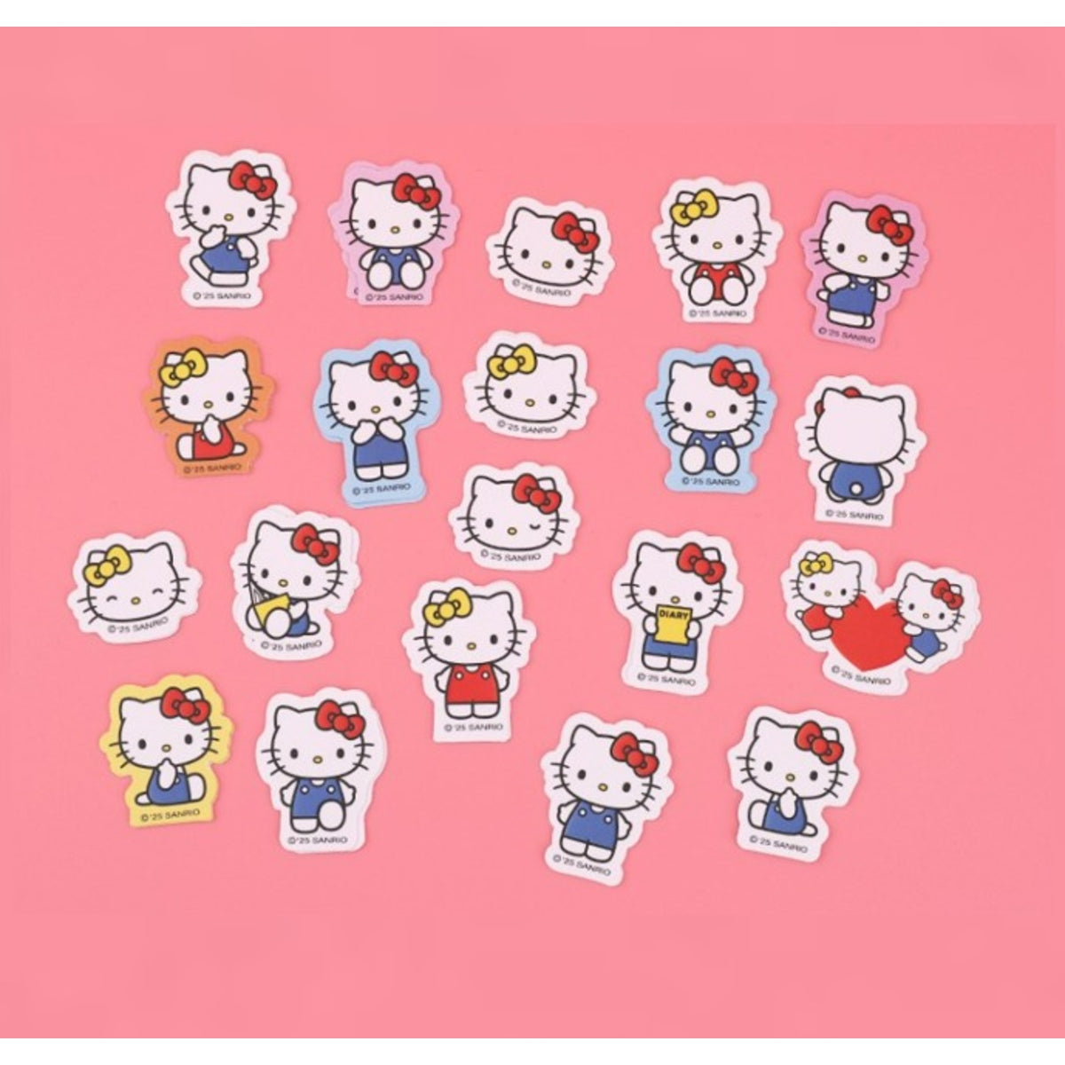 Sanrio Hello Kitty Sticker Pouch Set