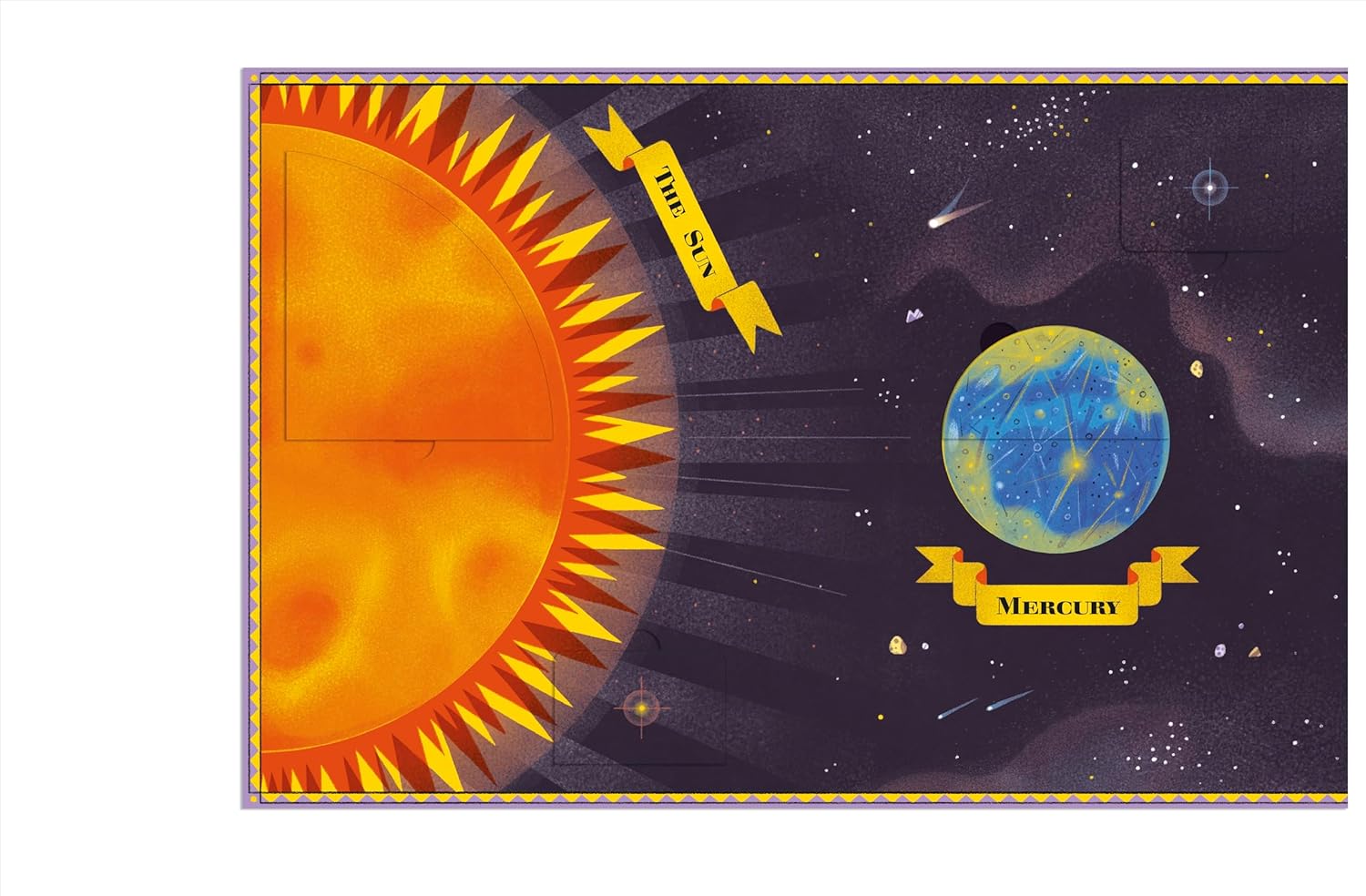 Explore the Solar System: A Fold-Out, Lift-the-Flap Book (Hardcover)