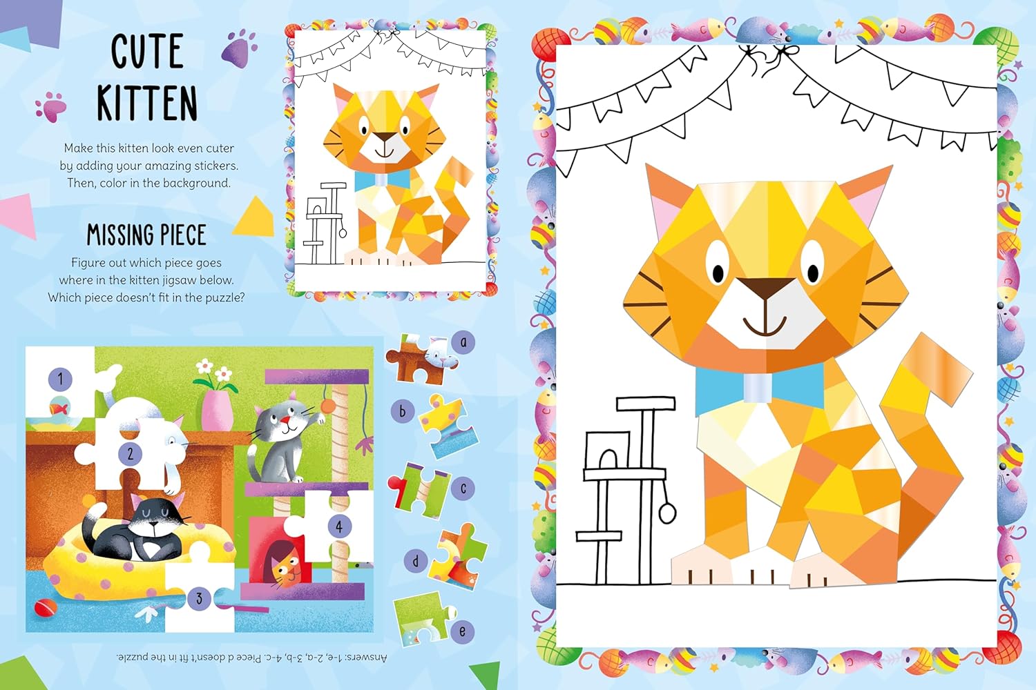 Supercute Shiny Sticker Art (Mosaic Sticker by Numbers) (Paperback) 