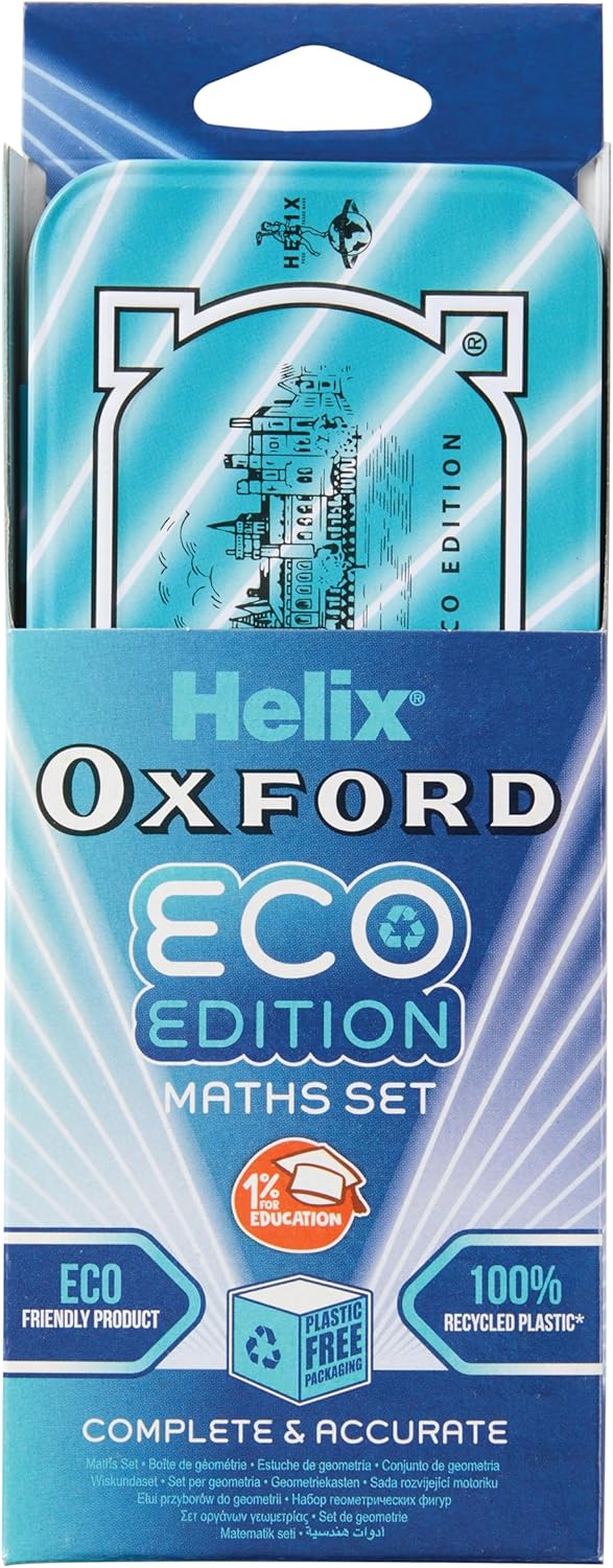 Oxford Cyber Eco Maths Set-lt.blue ( limited edi )