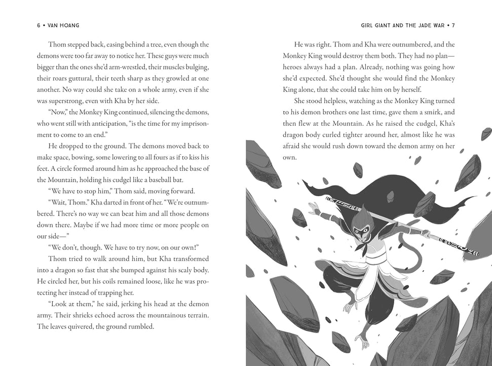 Girl Giant and the Jade War (Girl Giant and the Monkey King Series, 2) Paperback