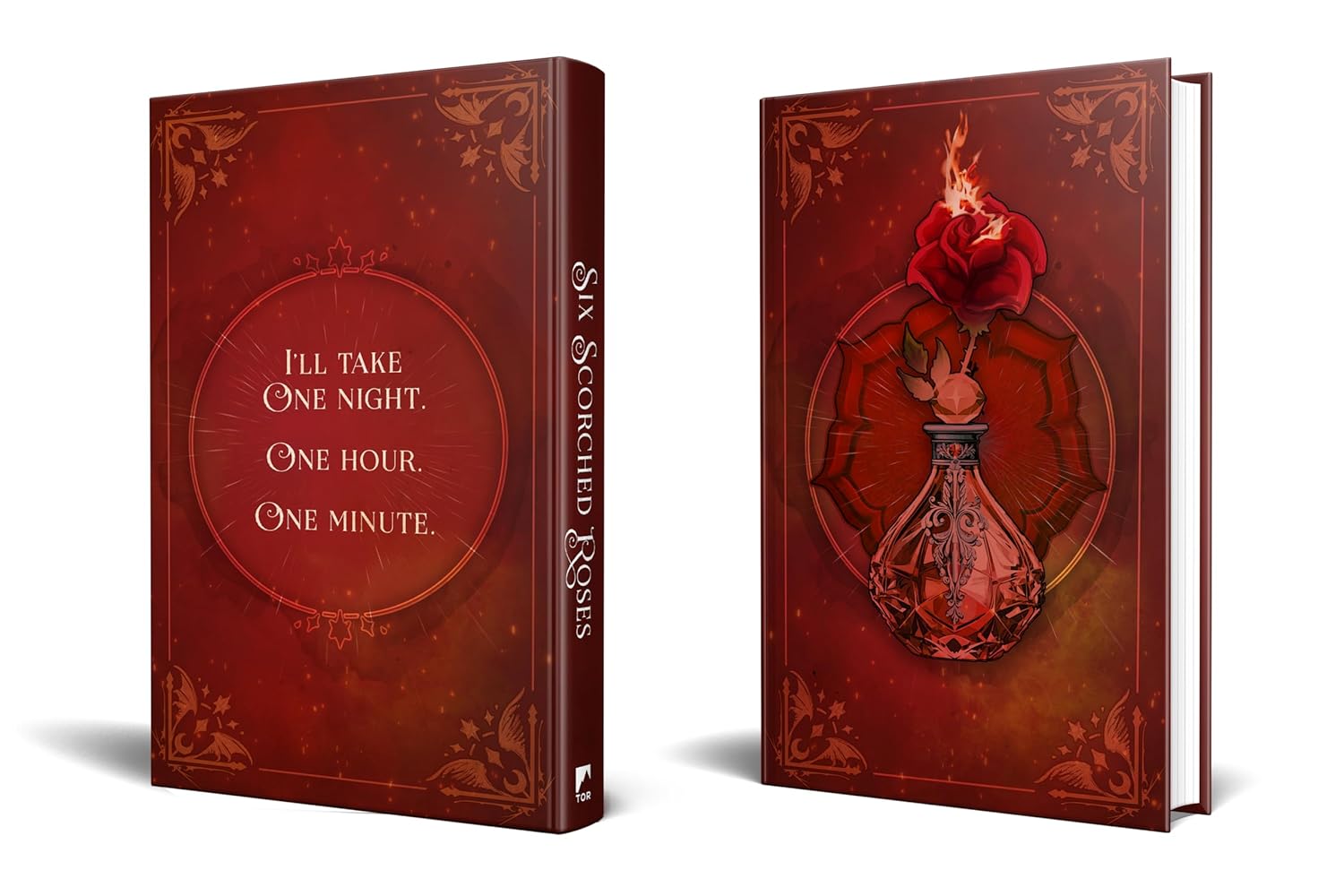 Six Scorched Roses by Carissa Broadbent 