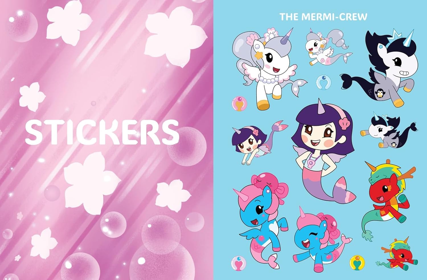 Mermicorno: Starfall Official Sticker Book (Hardcover)