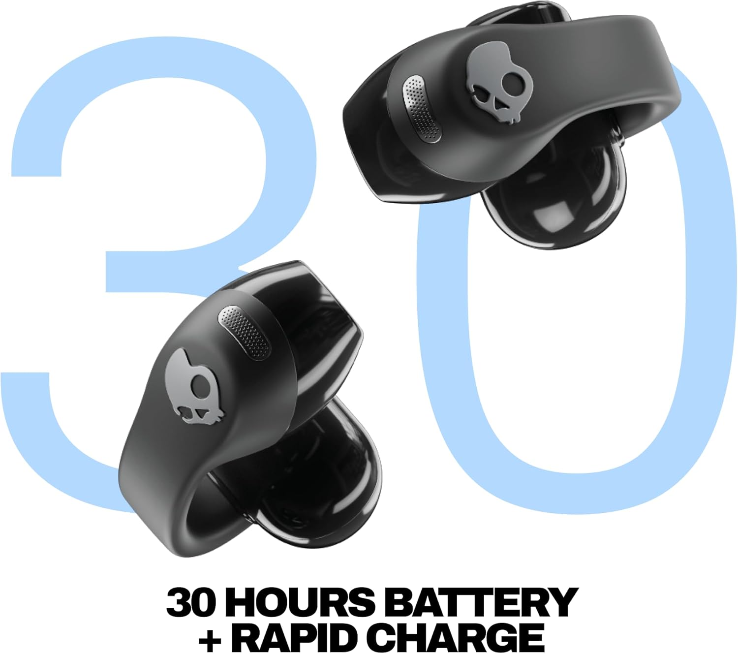 Skullcandy Push 720 Open Ear True Wireless Earbuds – True Black