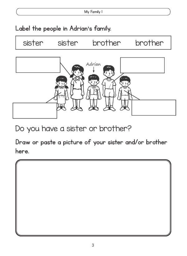 English Activity Series for Early Learners Book 3 – My World