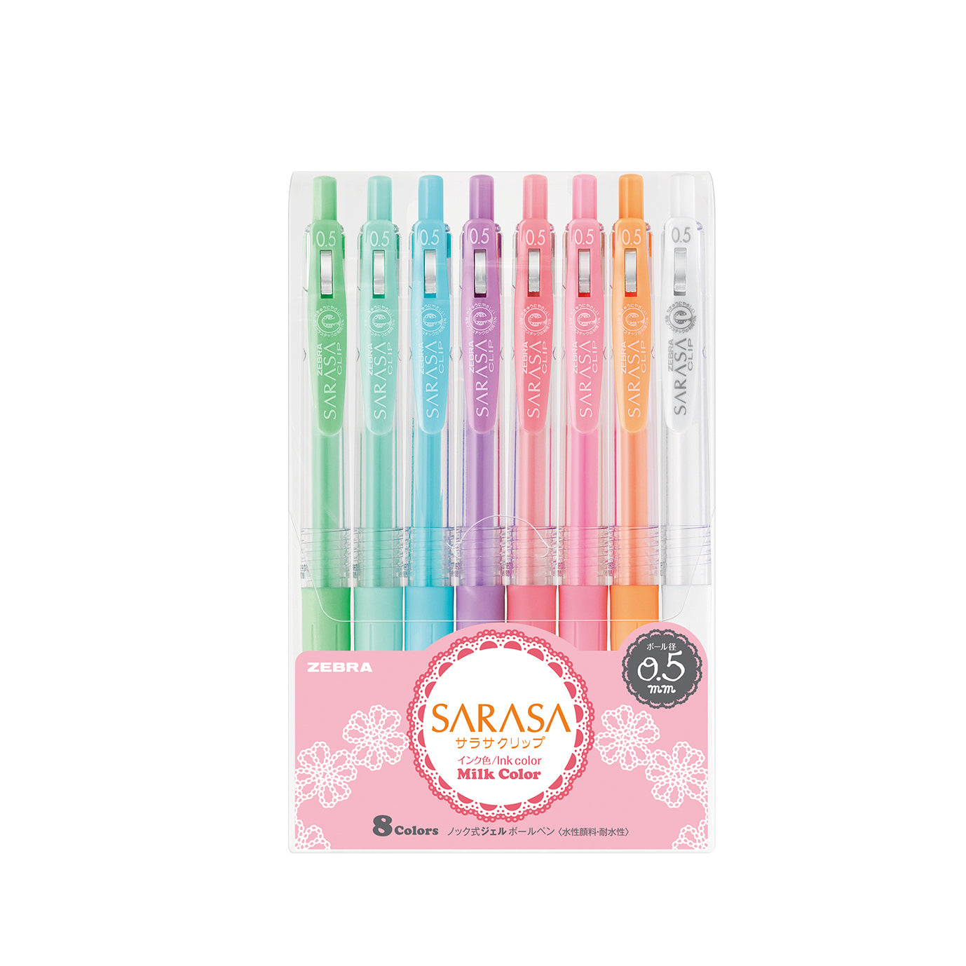 Zebra Sarasa Clip Milk 05- Jj15-8C- Mk