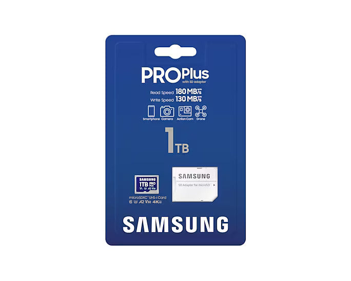 Samsung 1TB PRO Plus 180/130MB