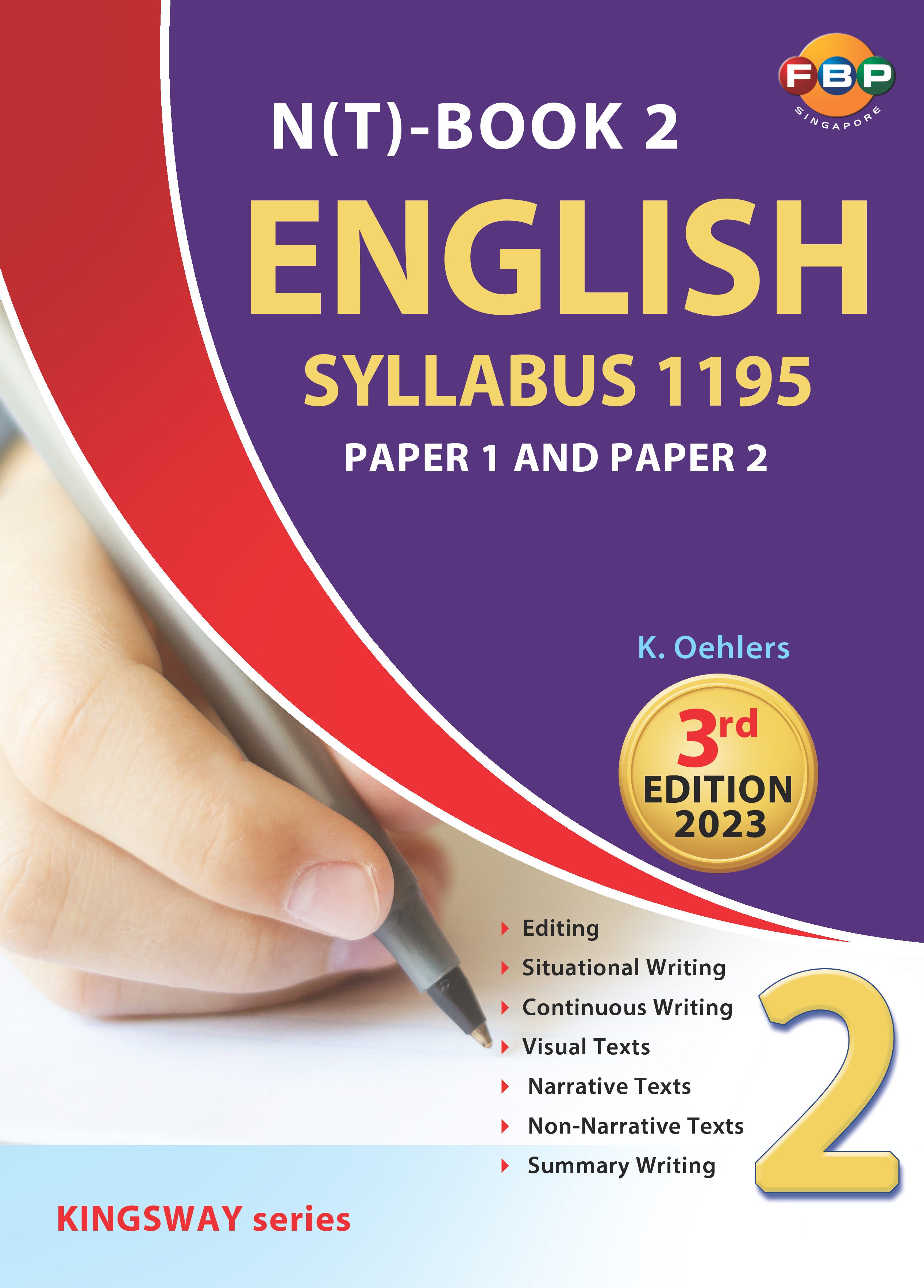 N(T) Book 2 English Syllabus 1195 Paper 1 and Paper 2 Kingsway Series 3rd Edition