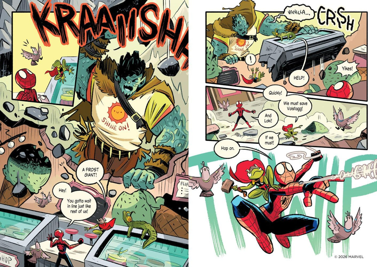 Spider-Man Vol. 6: Mighty Mayhem! (A Mighty Marvel Team-Up): An Original Graphic Novel (Hardcover)