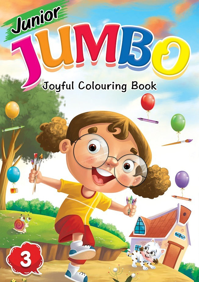 Junior Jumbo Joyful Colouring Book 3