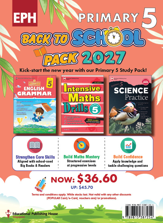 Primary 5 Back To School Pack 2027