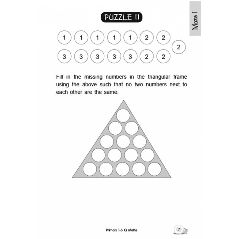IQ Maths 150 Brain Teasers Primary 1-3