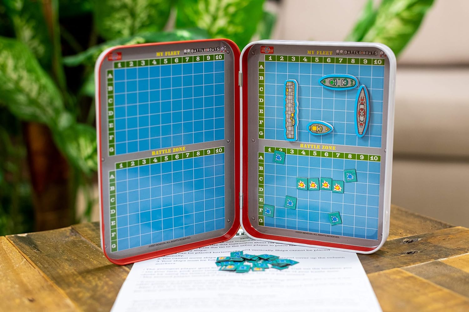 BENDON BATTLE OF BOATS MAGNETIC GAME