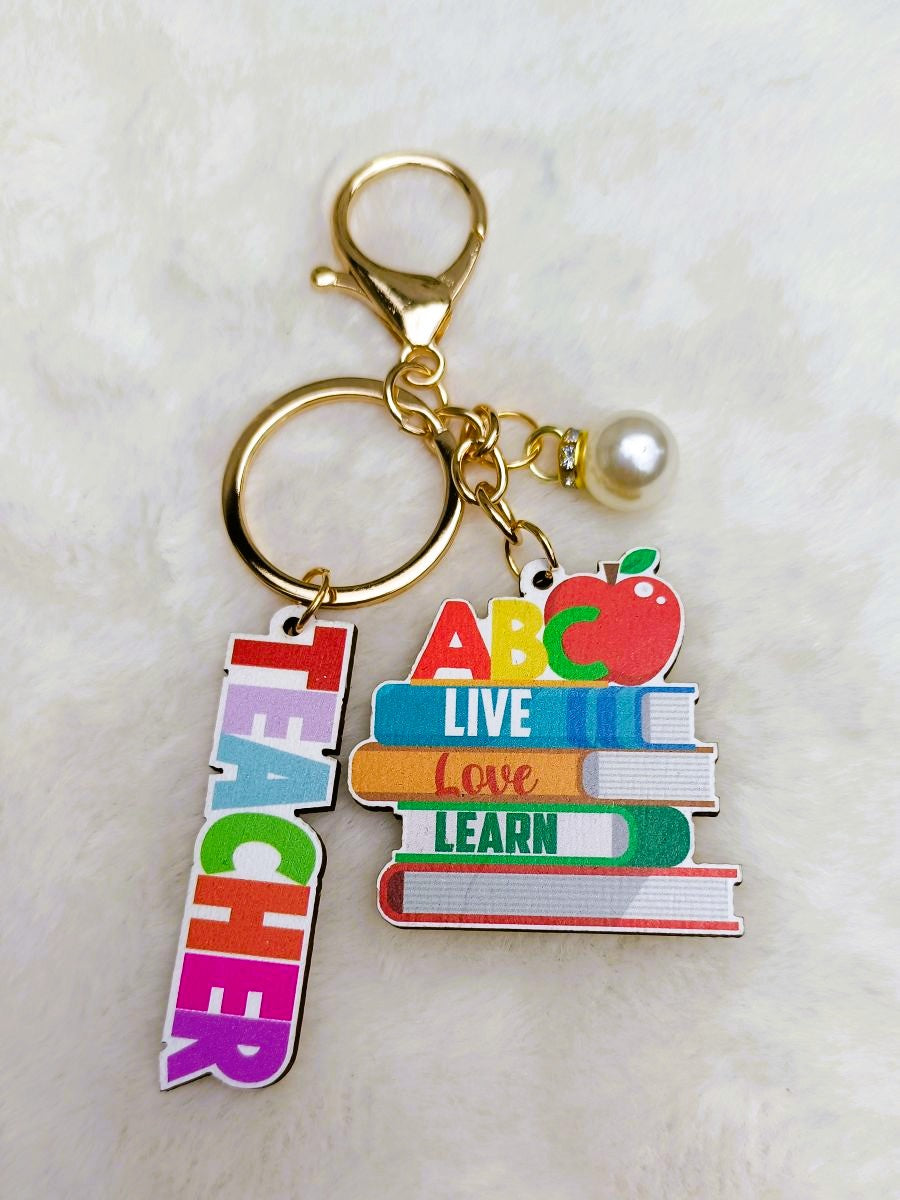 Teacher Wooden Charm Bestever