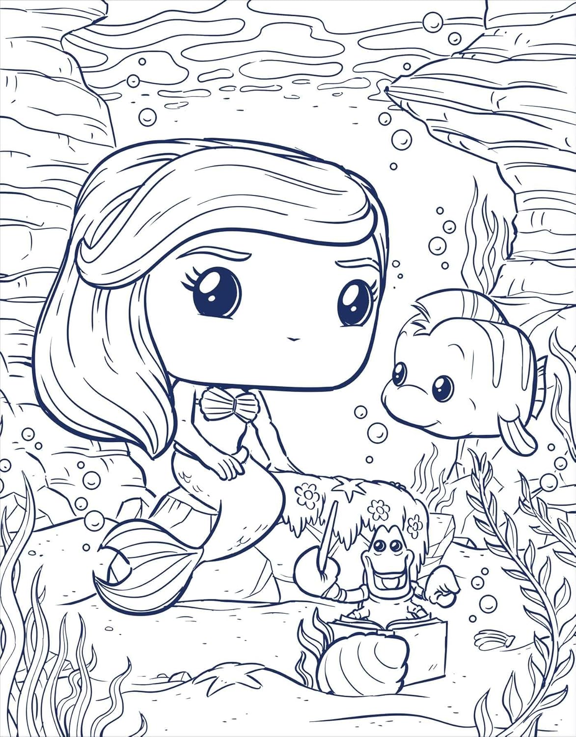 Disney Princess: Ofcl Funko Pop Coloring