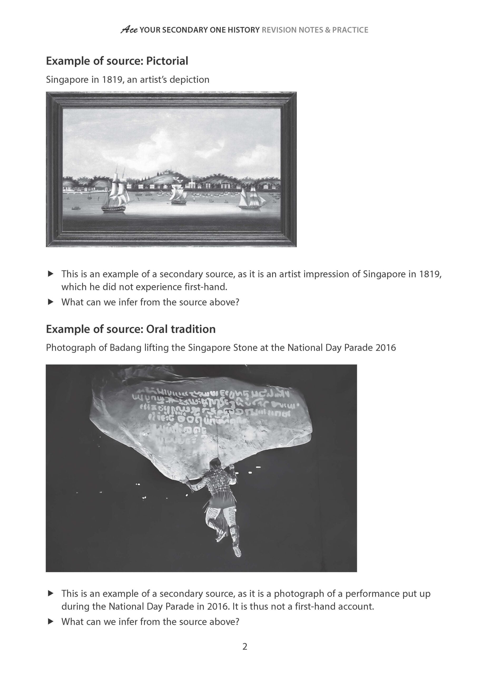 Ace Your Secondary One History Revision Notes & Practice