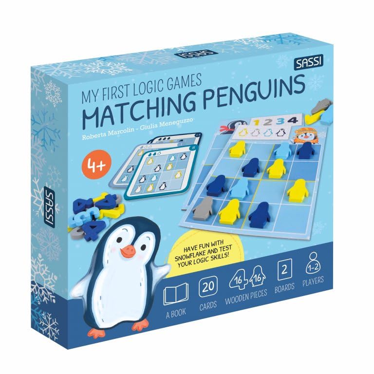 SASSI MY FIRST LOGIC GAMES MATCHING PENGUINS