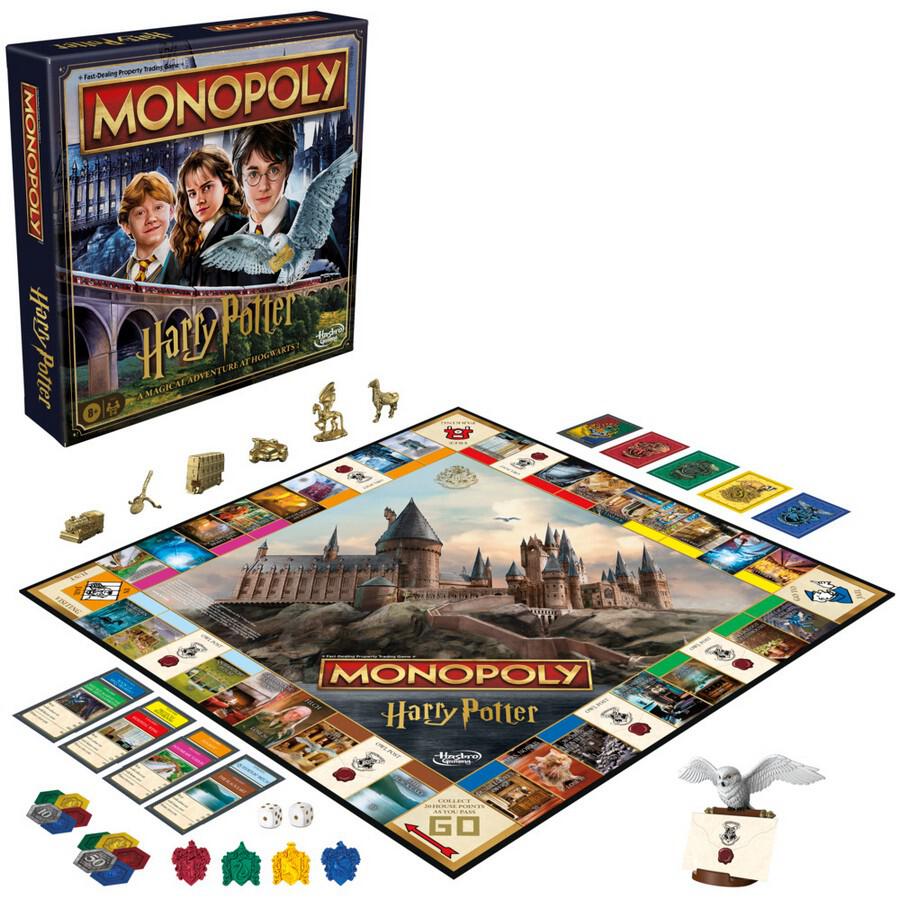 HASBRO MONOPOLY HARRY POTTER