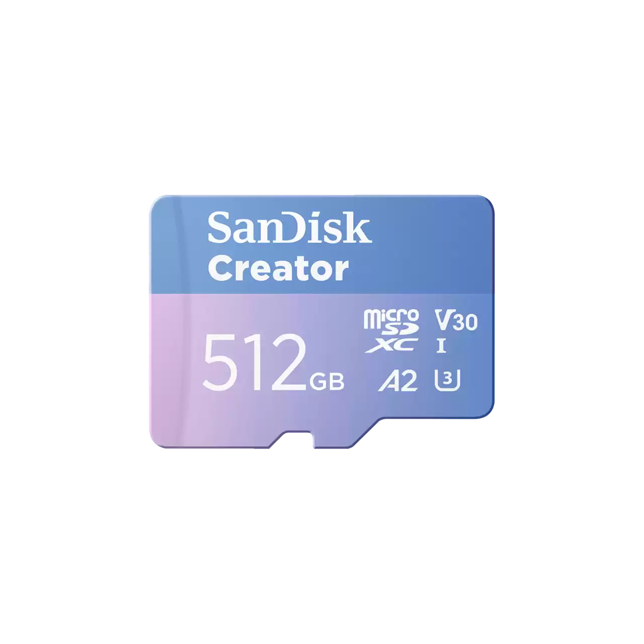 SanDisk Creator microSD Card - 512GB