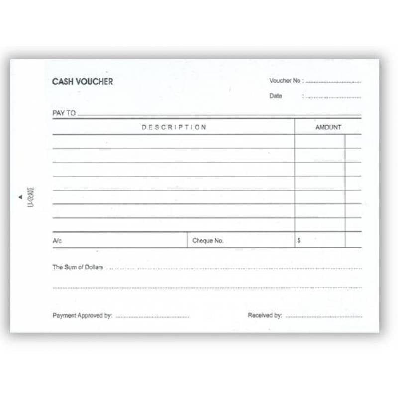 U-grade Salary Voucher 100's VH-WH