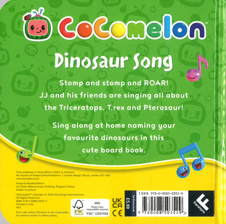 Official CoComelon Sing-Song: Dinosaur Song