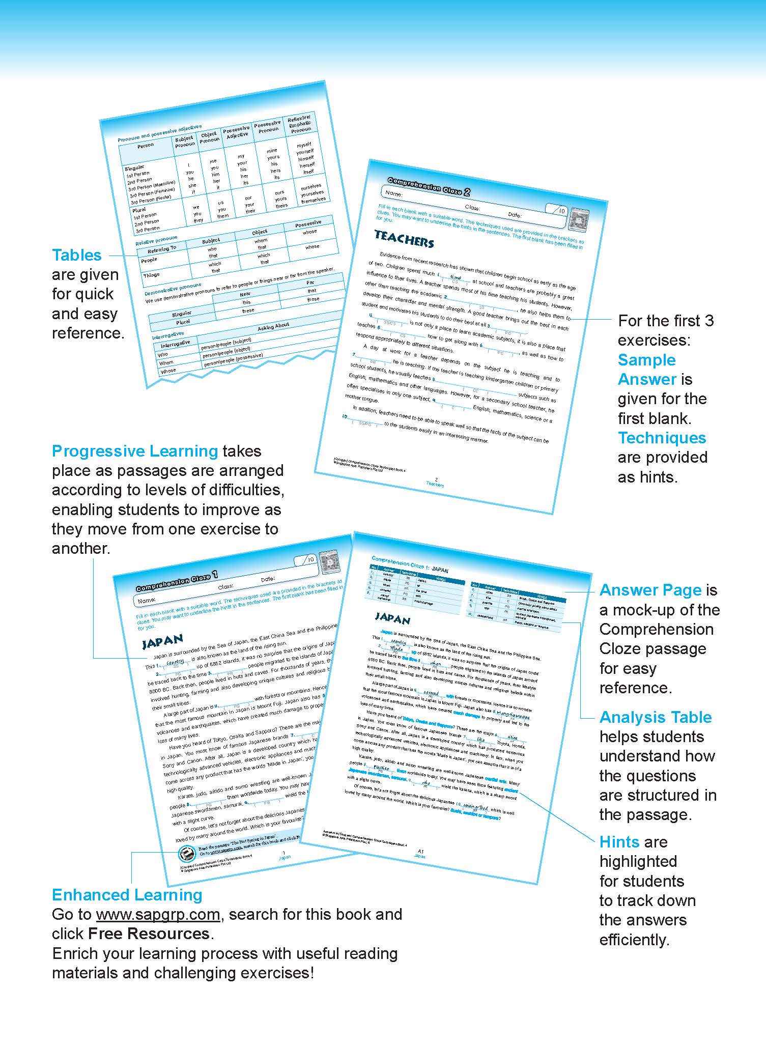 Primary 4 Conquer COMPREHENSION CLOZE TECHNIQUES Book 4-4th Edition