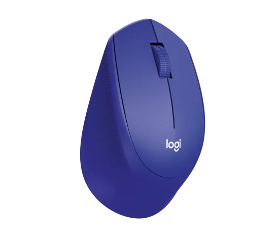 Logitech M331 Silent Plus Wireless Mouse Blue