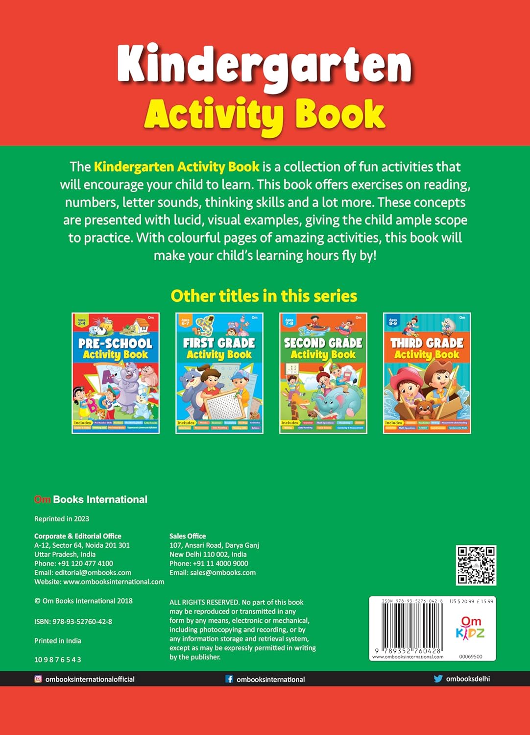Jumbo - Kindergarten Activity Book