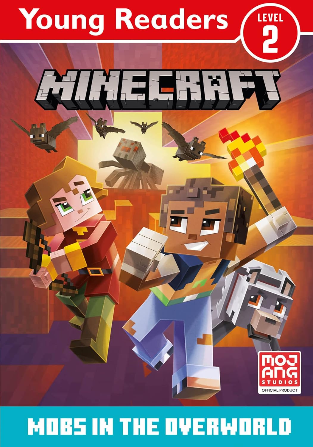 Minecraft Young Readers: Mobs in the Overworld Paperback