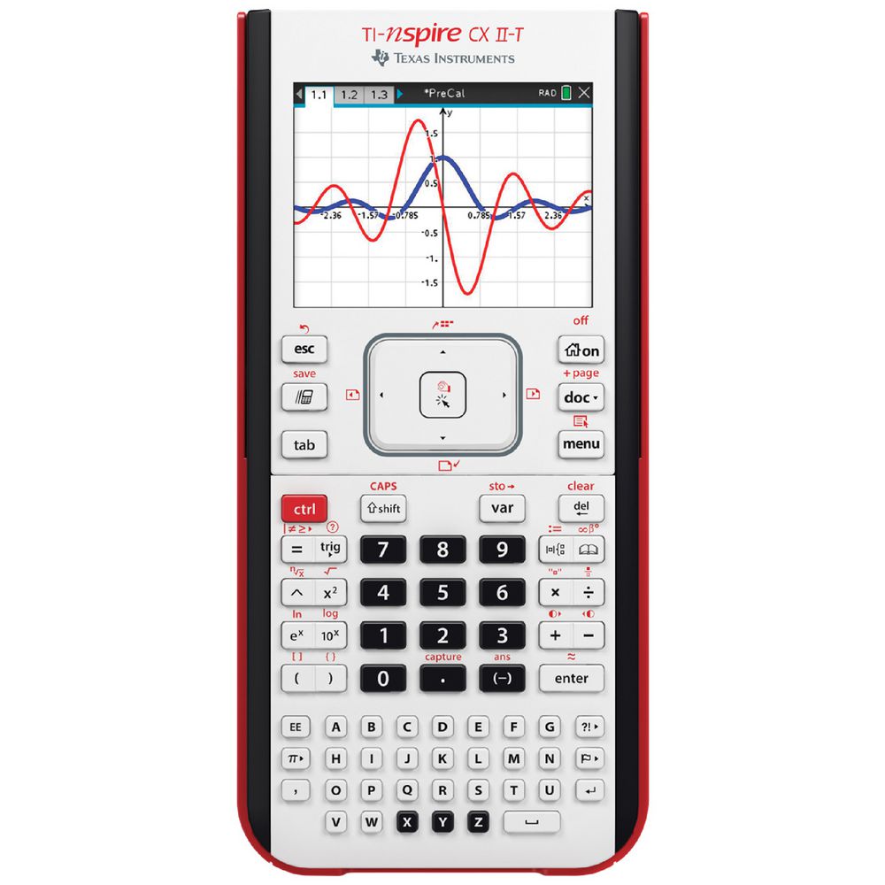 Texas Instruments TI-Nspire NonCAS CXII-T Graphing Calculator