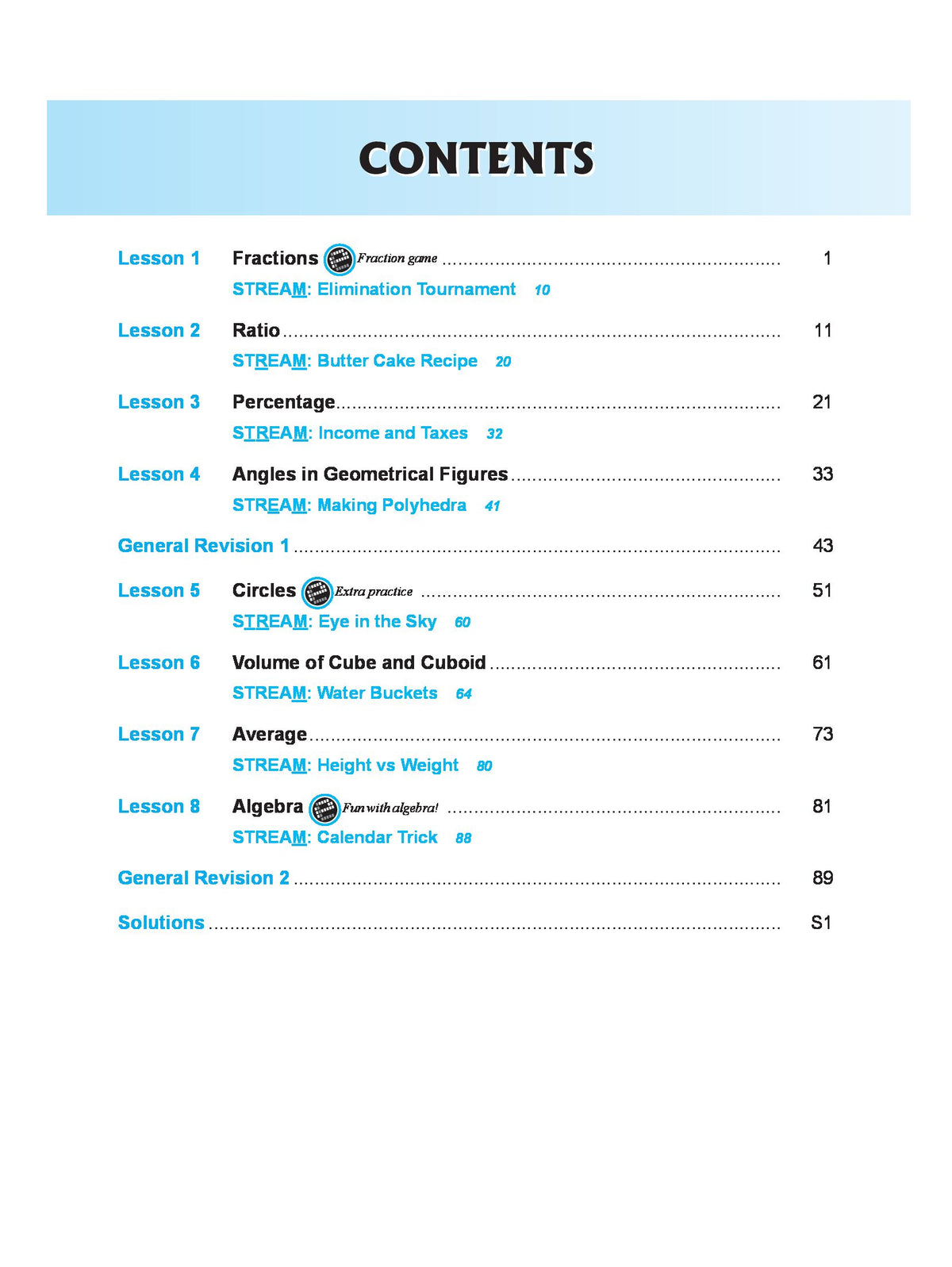 Mathematics Lessons Workbook 6