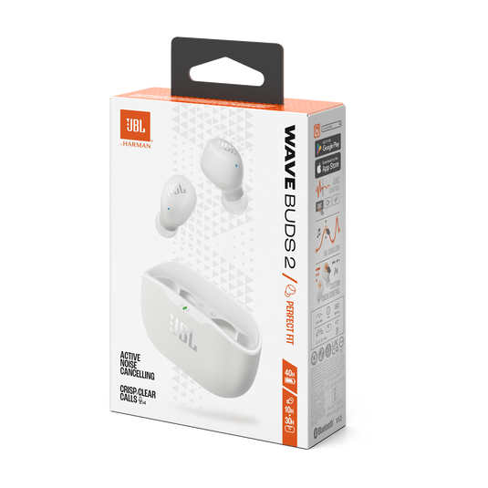 JBL Wave Buds 2 ANC Earbuds White
