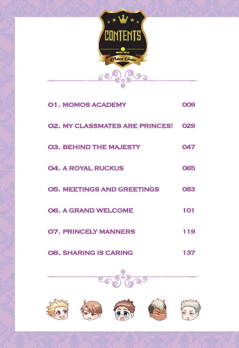 Prince Series 01: Social Etiquette: The Princes' Alliance