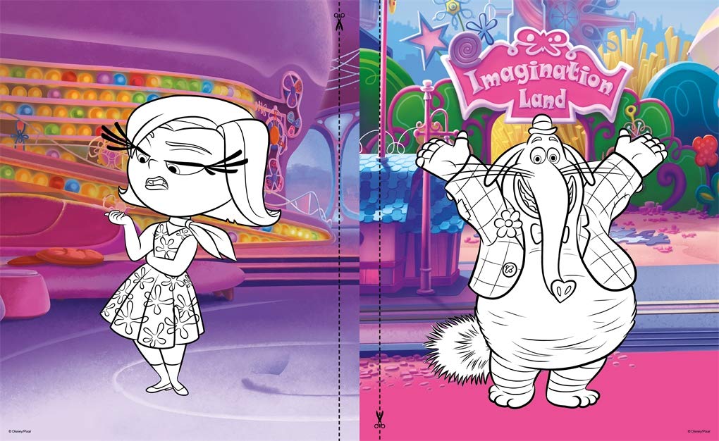 Disney Pixar Mix Ultimate Colouring Book (Paperback)
