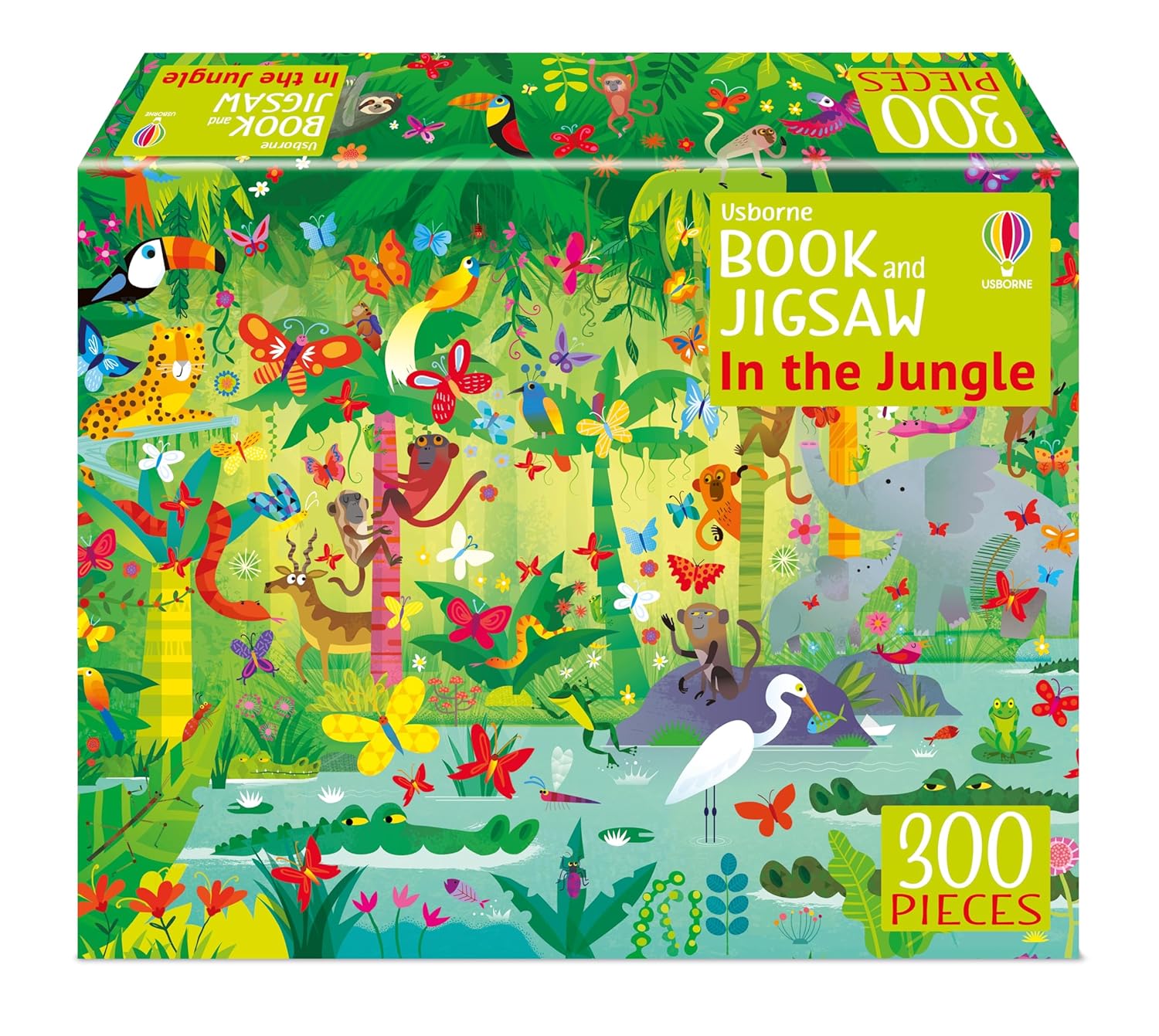 Usborne Book & Jigsaw: In The Jungle