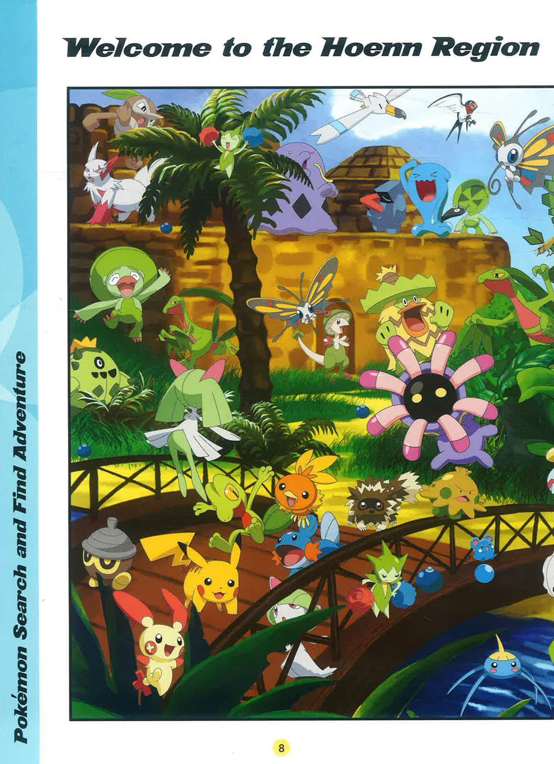 Pokemon Search And Find Adventure: The Hoenn Region (Paperback)