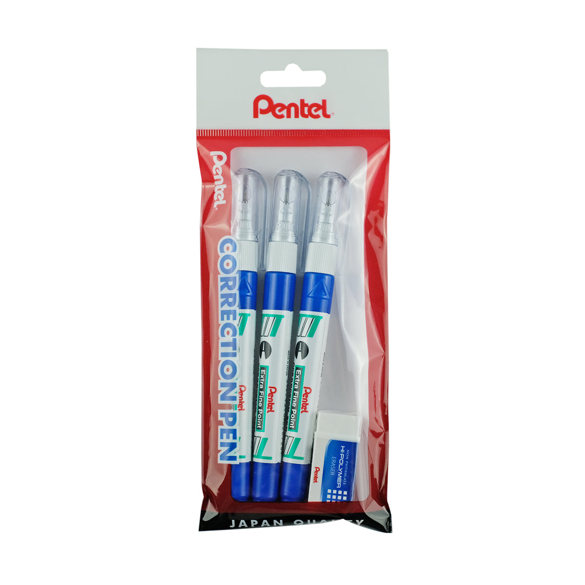 PENTEL Corr.Pen With Free Eraser Zl72/03