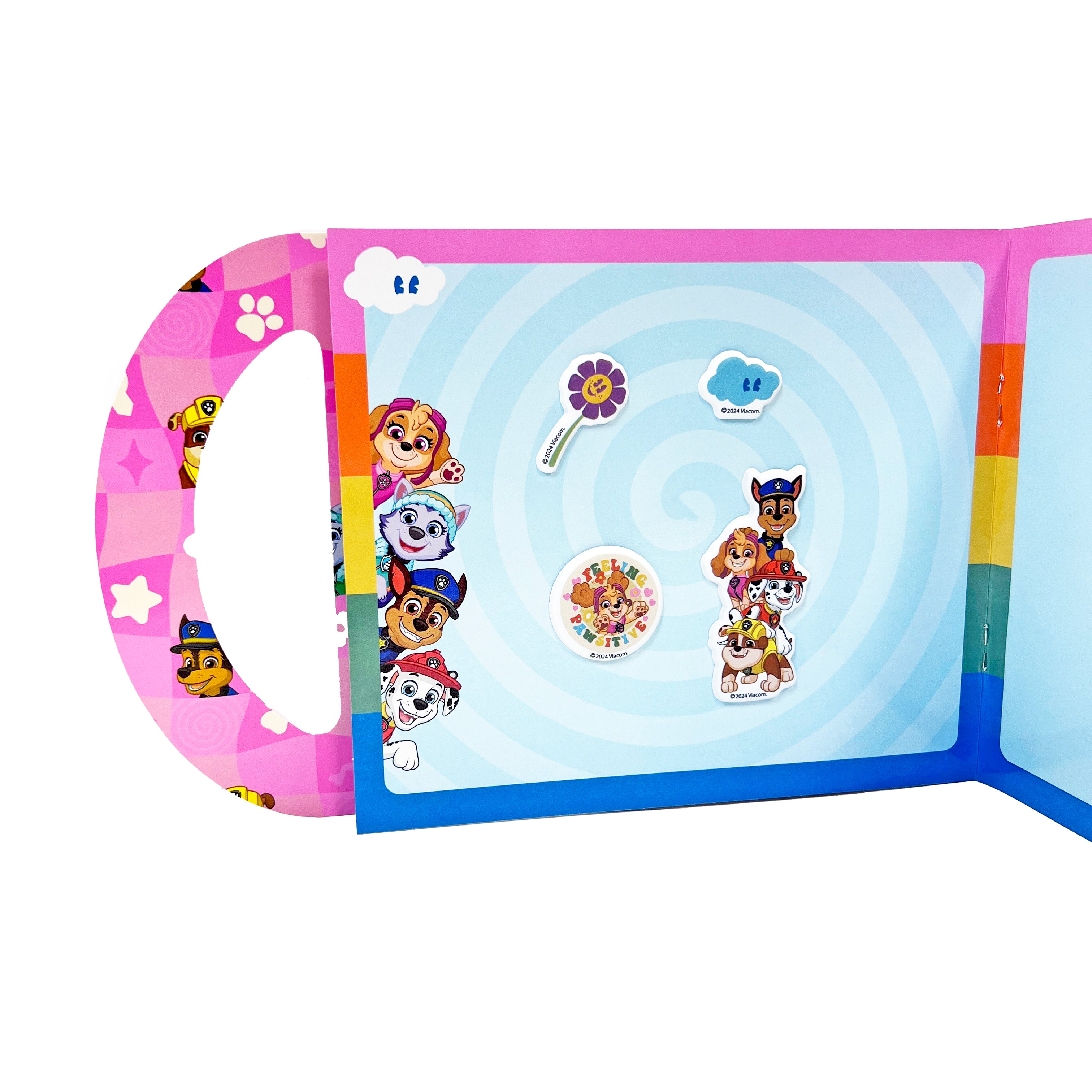 PAW PATROL STICKER BOOK WITH STICKER SET-PAWSOME