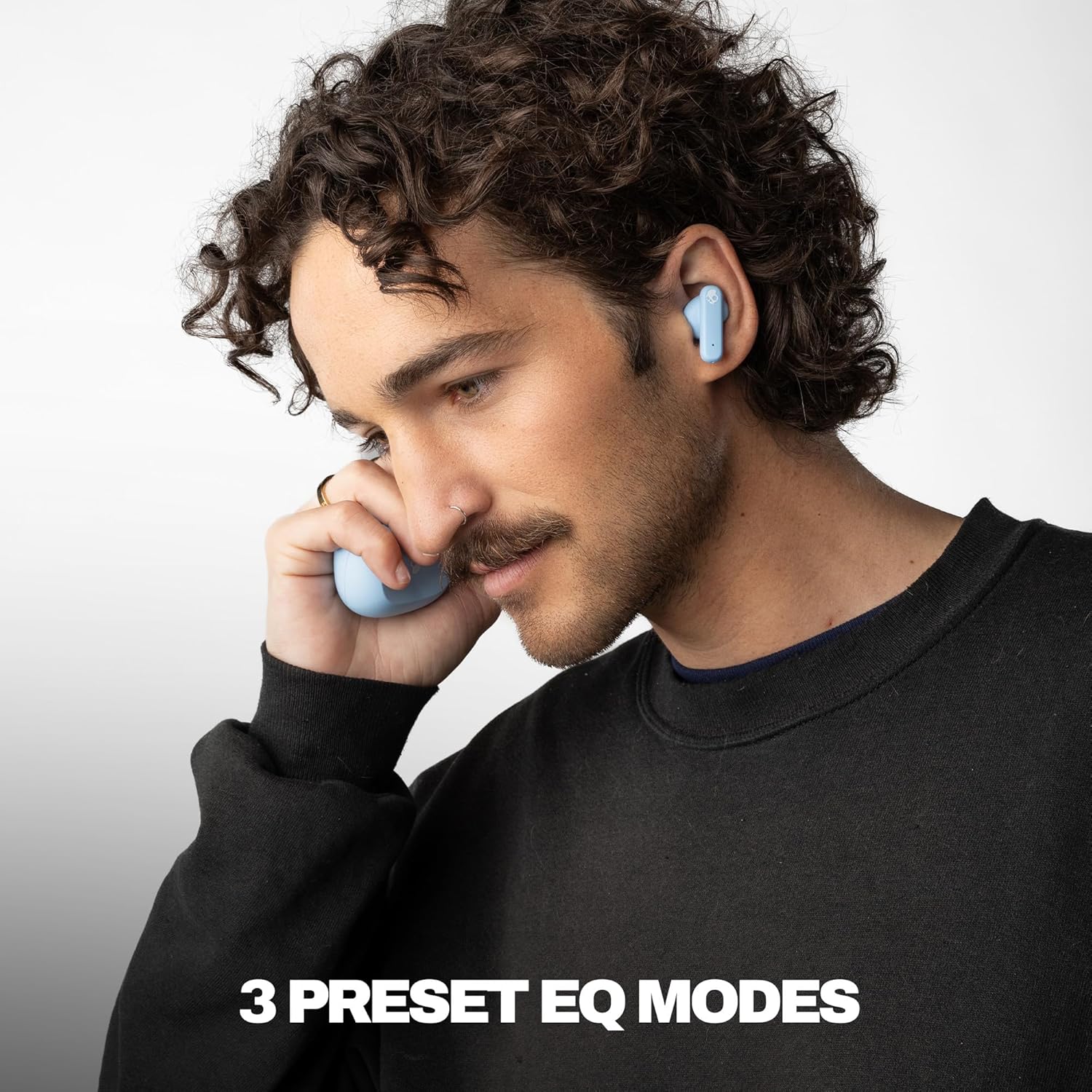 Skullcandy Smokin' Buds True Wireless Earbuds (Preppy Blue)