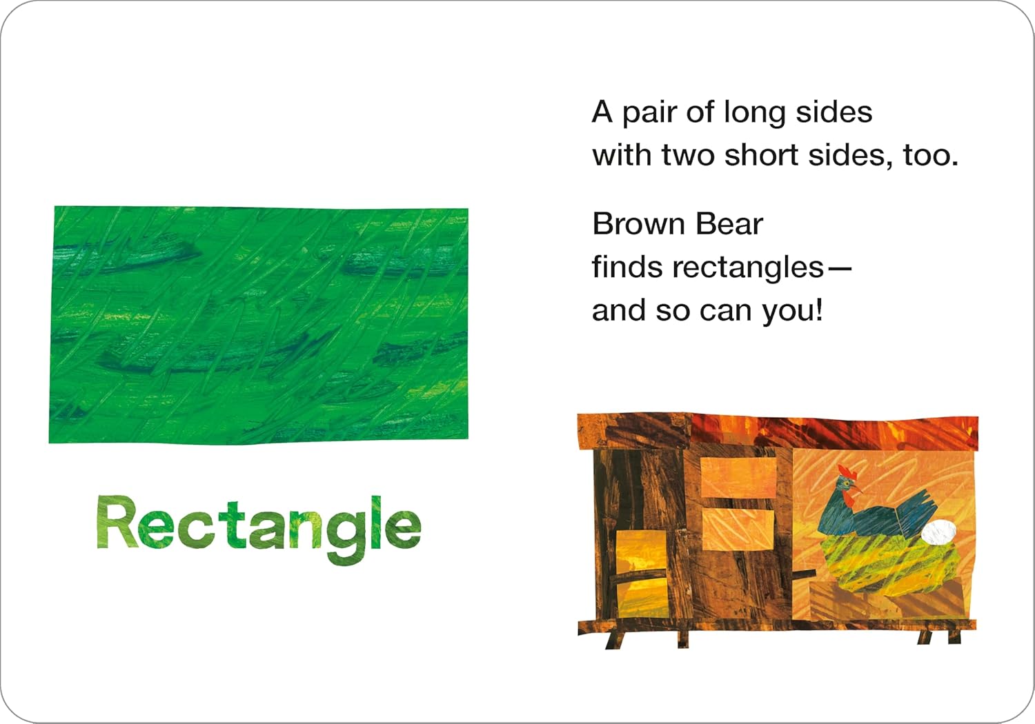 Brown Bear and Friends Shapes (World of Eric Carle): A Padded Board Book with a Crinkle-Me Cover for Babies & Toddlers (Board Book)