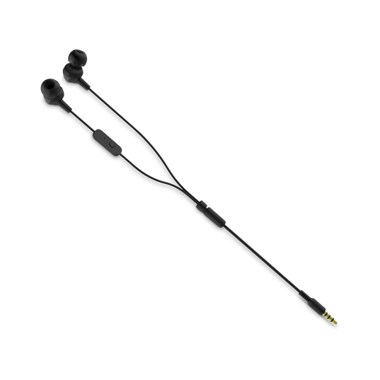 JBL C150SI In Ear Headphones With Mic - Black