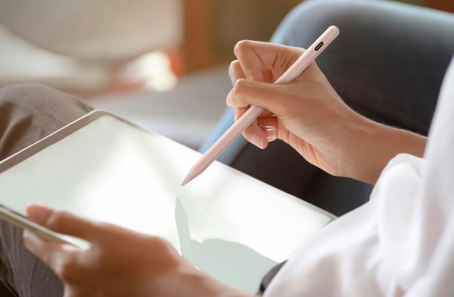 Pixo Pro Pen Compatible With Ipad (white)