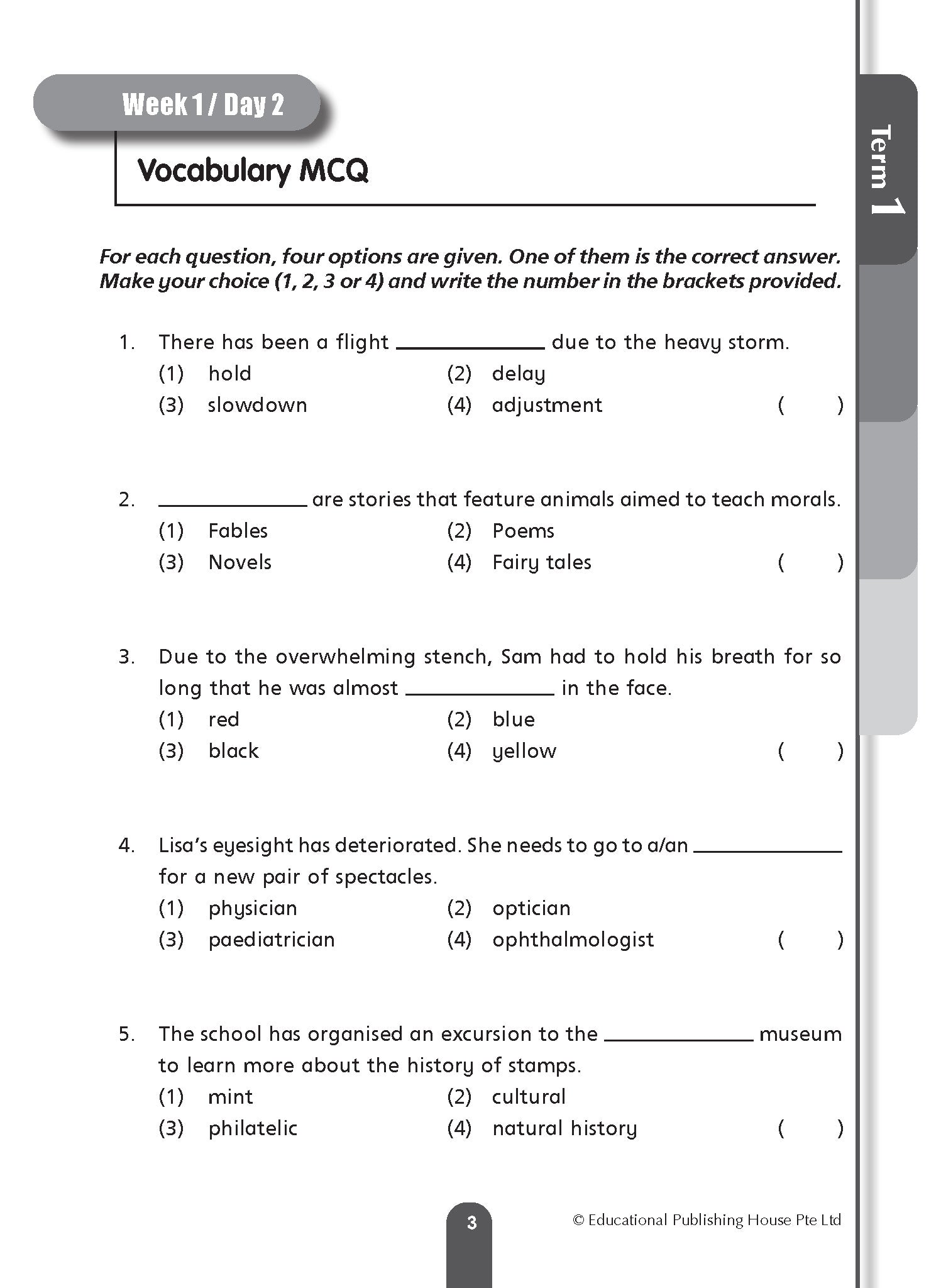 Primary 5 Daily Dose Of English-3rd Edition