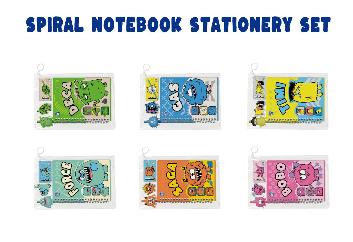 Strange Us Stationery Gift 4Pc/Set