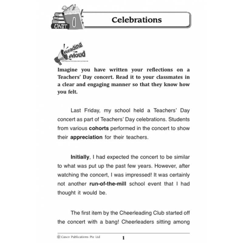 How to Score English Oral & Model Compositions Primary 5