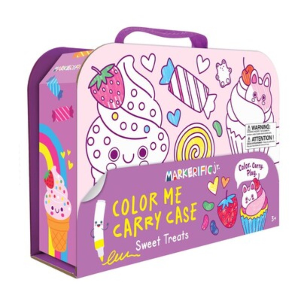 Markerific Jr. Colour Me Carry Case – Sweet Treats
