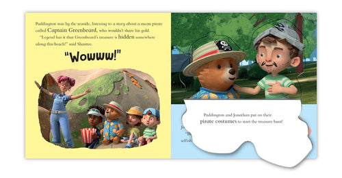 The Treasure Hunt: Lift the flaps and help Paddington find buried treasure! (The Adventures of Paddington) (Board Book – Picture Book)